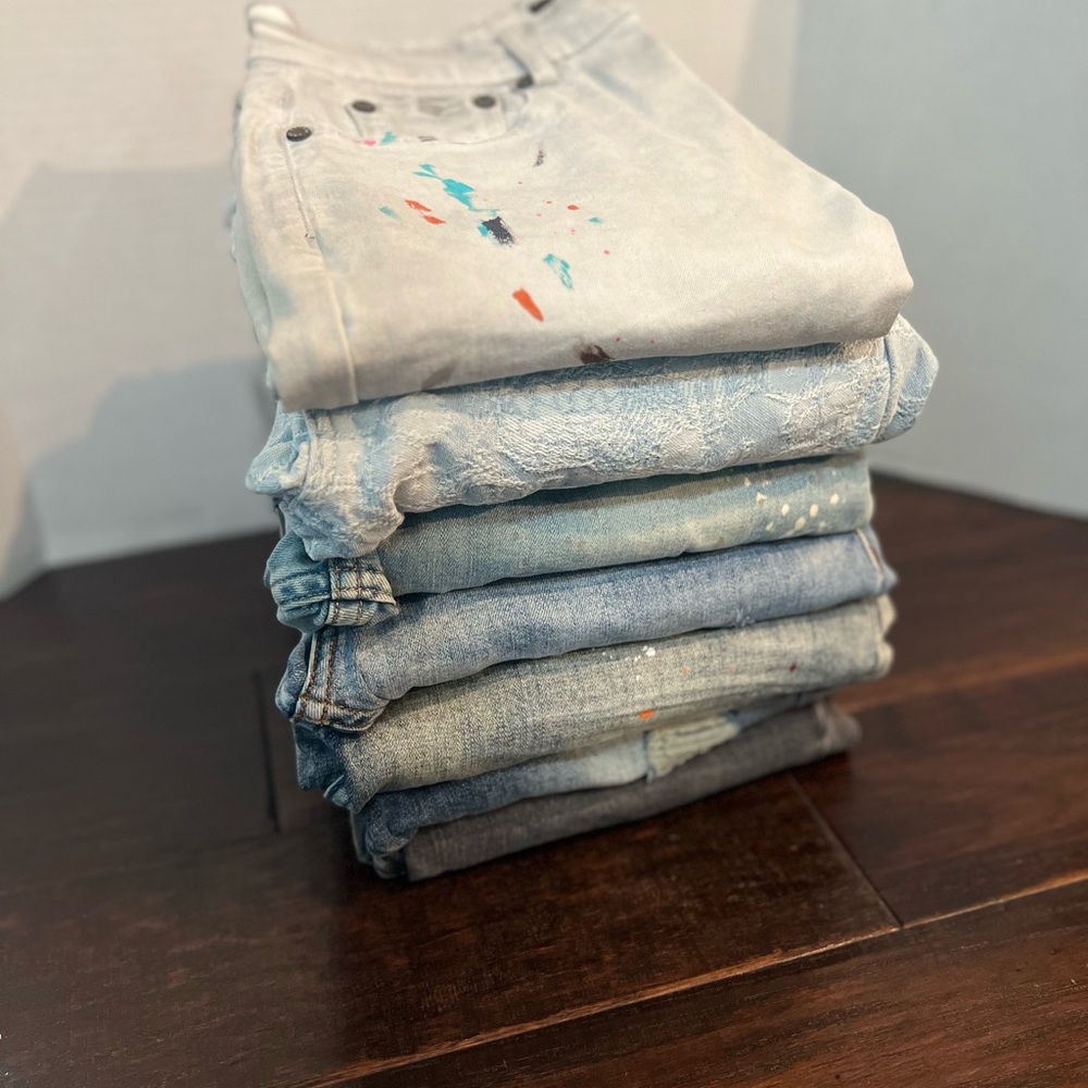 (7) Pairs of SERENEDE Brand Jeans